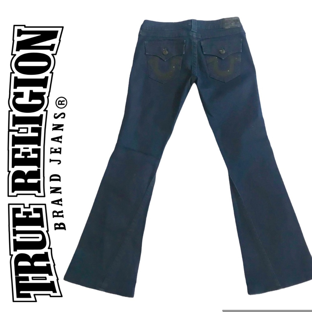 TRUE RELIGION JOEY TWISTED FLARE JEANS Sz 30